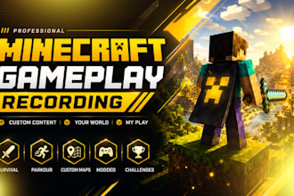 record monetizable minecraft gameplay videos for your youtube channel