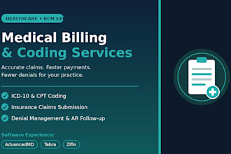 handle your medical billing, coding and insurance claims