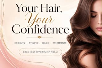 design a professional business flyer for your brand