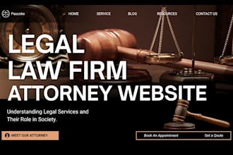 build law firm website attorney legal website insurance, tax consultancy website