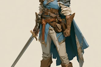 dnd character or dnd character design