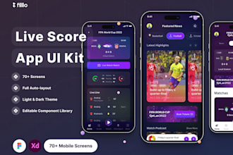 develop advance live match app, live score app, sport analysis app for all sport