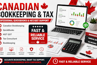 be your canadian bookkeeping quickbook tax consultant hst gst