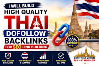 build high quality thai dofollow backlinks for seo link building