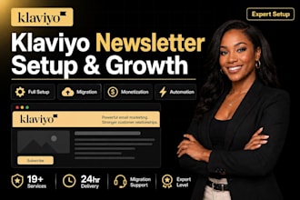 set up shopify klaviyo abandoned cart and welcome email flows
