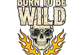 create trendy streetwear tshirt and grunge clothing design