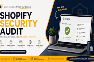 audit and secure your shopify store against security common risks