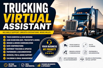 be your trucking virtual assistant and operations manager