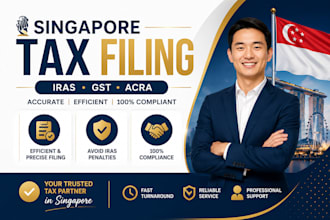 prepare singapore annual return acra filing xbrl corporate tax filing