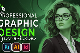 be your professional graphic designer for web or print