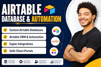 setup airtable automation airtable database zapier softr expert airtable crm