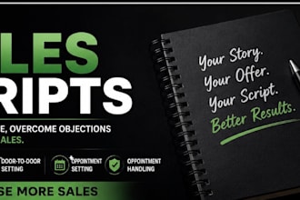 write custom sales scripts that help you close more