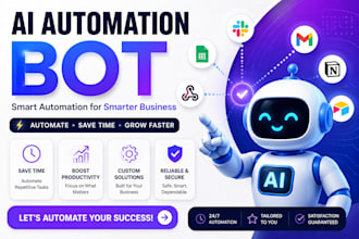 build ai agents , bot ,software, chatbots, automated bots for you