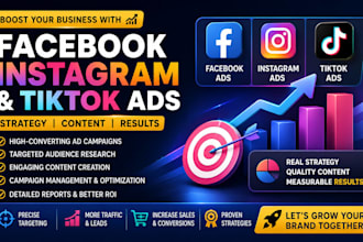 create and manage high converting social medial ads for your business