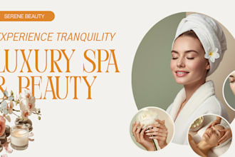 design beauty polar spa, beauty salon, hair salon website