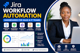configure jira workflows validators automation and dashboards for saas and IT