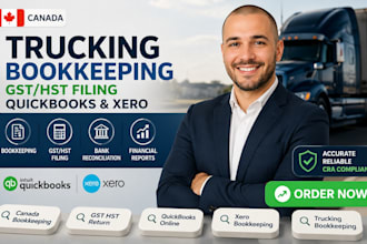 do canada trucking bookkeeping gst hst filing quickbooks and xero