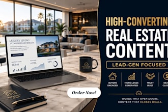 write conversion focused real estate articles that generate buyer leads