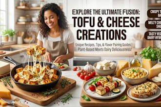 faire un bon tutoriel sur le tofu et le fromage