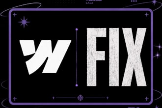 fix and improve your webflow website