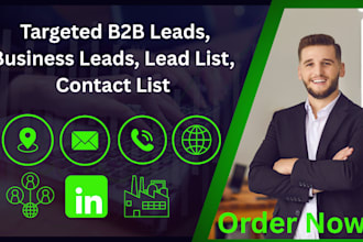 do targeted b2b leads, business leads, lead list, contact list