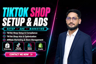 setup tiktok shop, tiktok dropshipping, tiktok shop ads and affiliate marketing
