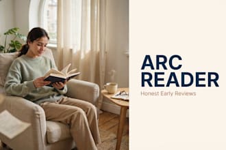 arc read, beta read and post honest review on amazon kindle books