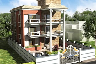create realistic 3d exterior design