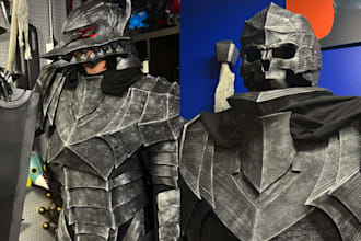 design custom 3d wearable cosplay creation cosplay props armor 3d printable stl