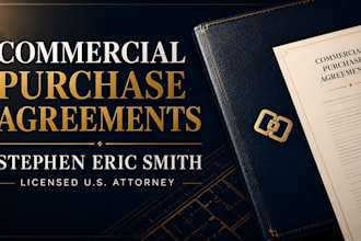 draft your commercial real estate purchase agreement