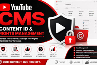 build and monetize your youtube cms content id mcn and cms
