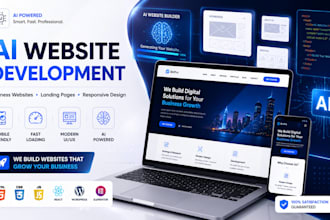 build a professional ai website