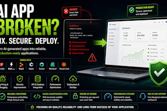 fix optimize troubleshoot your vibe coded website app saas