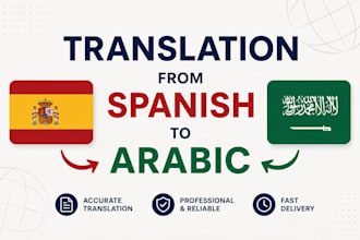 proofread and edit spanish texts manually