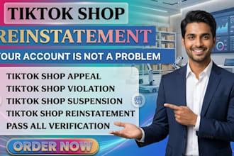 fix tiktok shop violations, tiktok shop reinstatement remove tiktok suspension