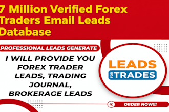 deliver verified forex leads, crypto leads, investor leads and trading prospects