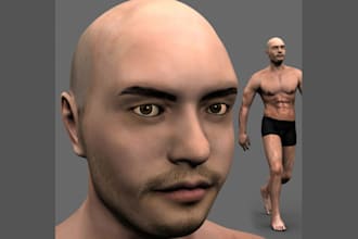 create photorealistic 3d metahuman character ue5 game character facial animation