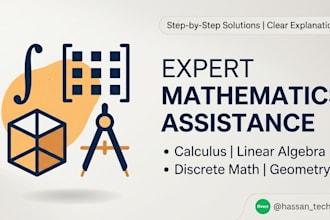 assist you in mathematics, calculus, linear algebra, and discrete math