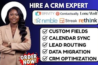 setup brivity contactually lone wolf  nimble crm streak crm rethink crm