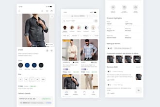 design and prototype mobile app UI UX in figma
