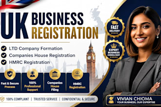 provide uk business registration, ltd companies formation, and hmrc registration