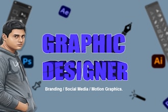 design eye catching youtube thumbnails and social media post