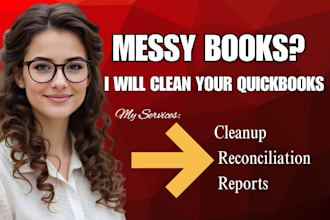 reconcile, clean up, and review your quickbooks online accounting records