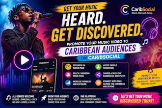 promote your music video to caribbean audiences