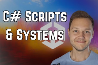 develop unity csharp scripts