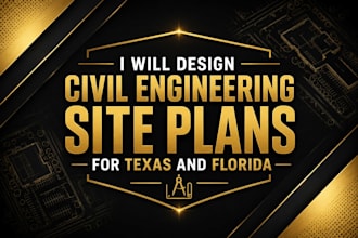 design civil engineering site plans for texas and florida