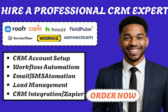 do houzz pro roofr servicetitan workiz fieldpulse connecteam zapier integration
