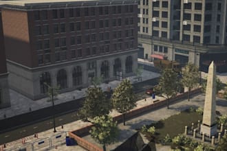 build custom roblox map, roblox city map or military warzone roblox environment