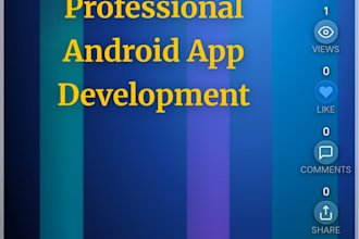 design and develop android application