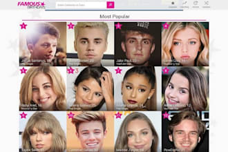 create or boost famous birthday for your name  and your family